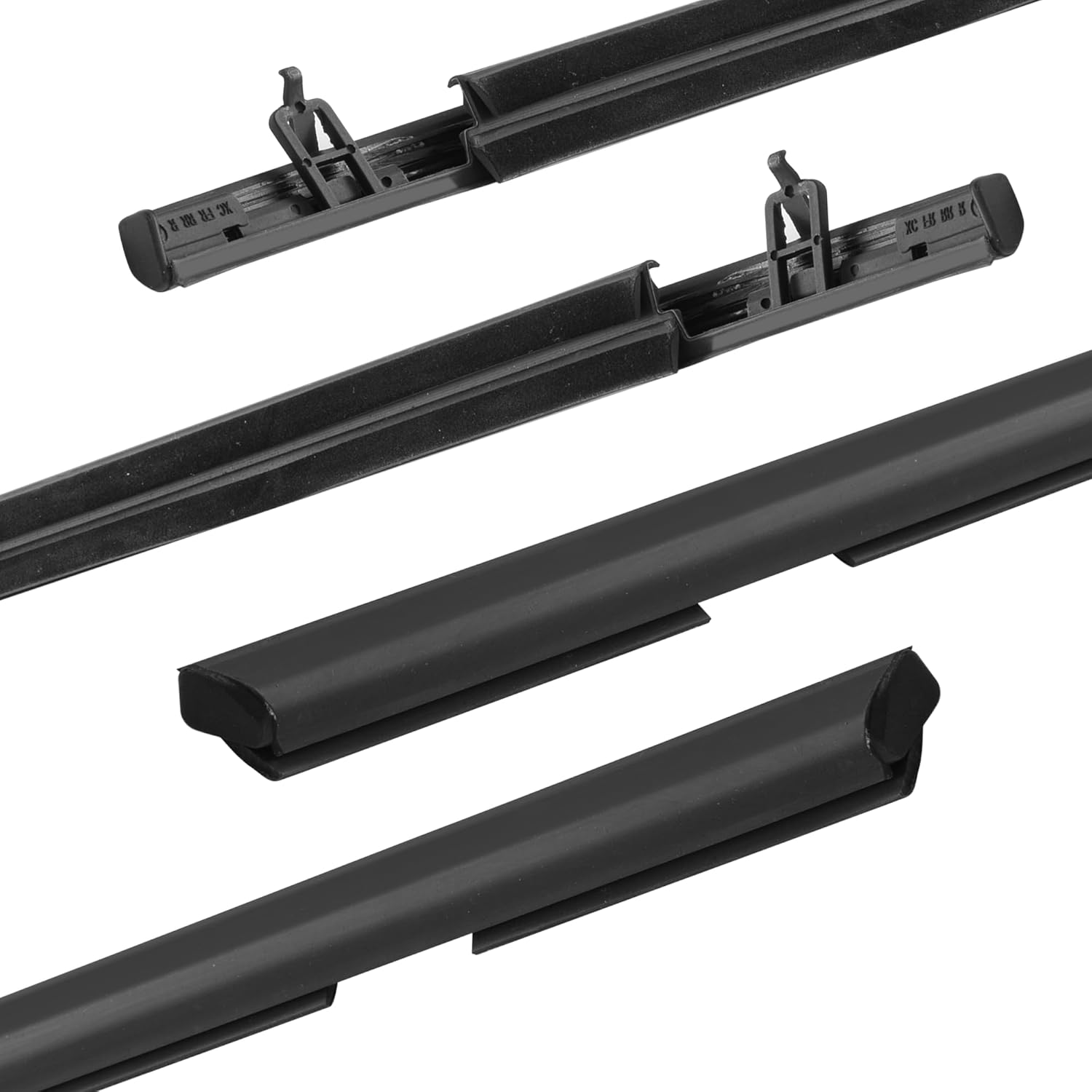 Black Window Weather Stripping For Honda Civic 2006 2007 2008 2009 2010 2011, For Honda Civic Window Trim Molding, 72410-SNA-A01 72450-SNA-A01 72950-SNA-A01 72910-SNA-A01