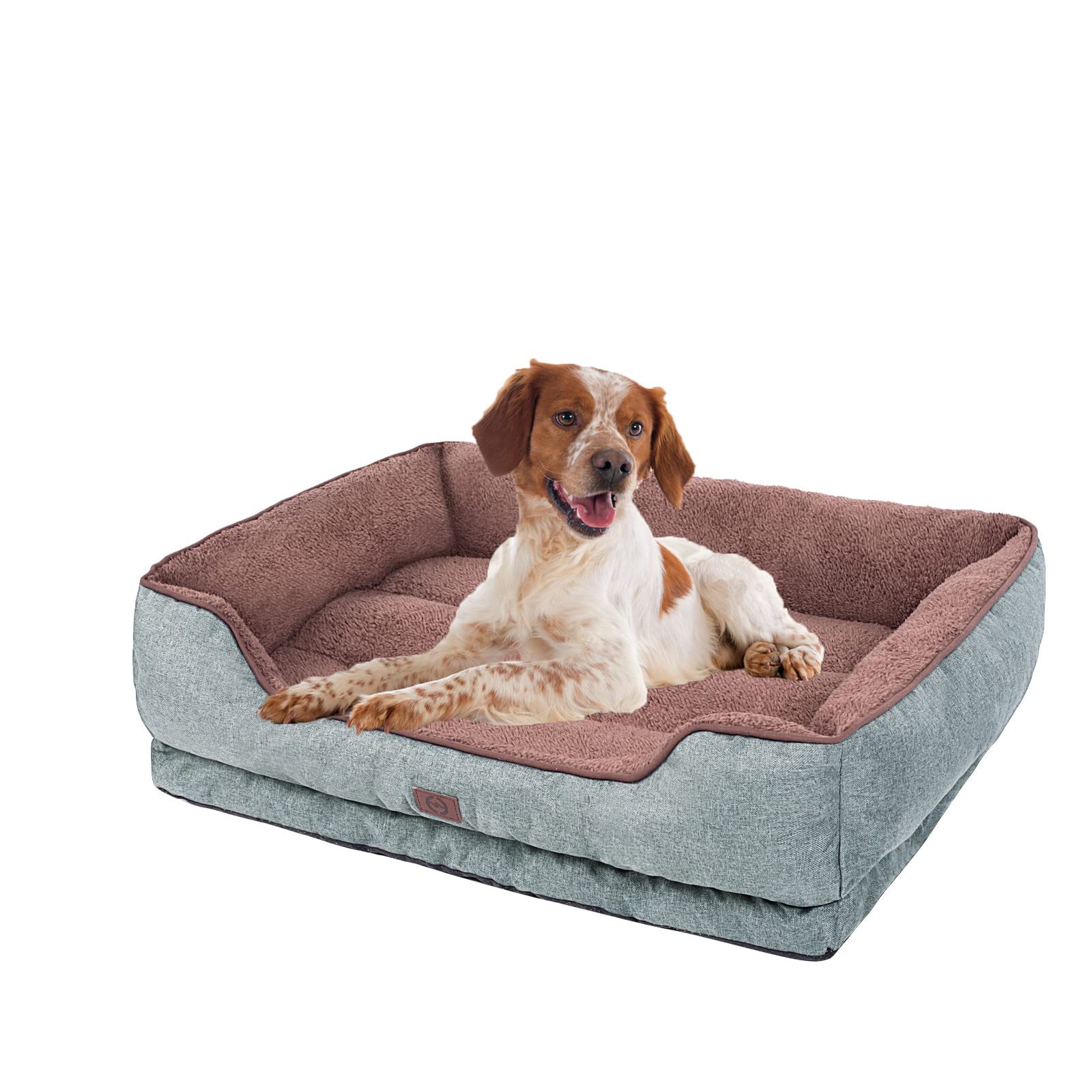 CLOUDZONE Dog Beds for Large Dogs(XL-Medium for Medium Dogs), Dog Bed with Machine Washable Comfortable and Double Support for Medium and Large Dogs