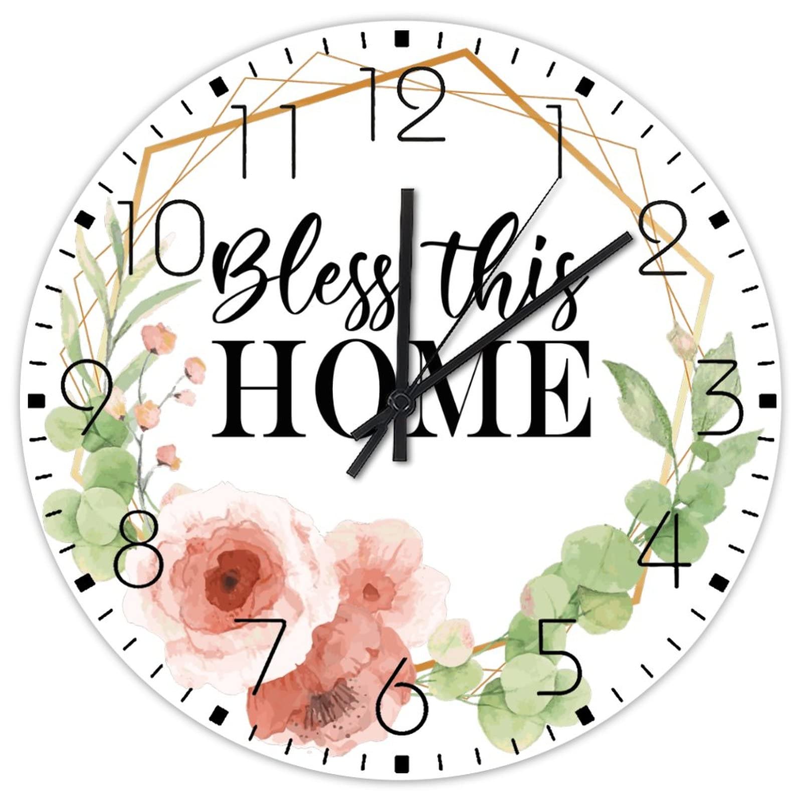 Horloge murale en bois silencieuse pour supprimer le tic-tac dans votre cuisine