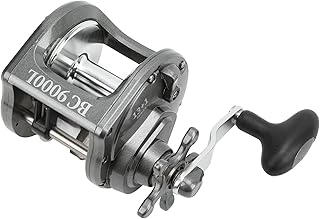 Carretéis de Pesca de Tambor Esquerdo, Resistentes à Corrosão, Resistentes à Corrosão, Carretéis de Pesca de Tambor EVA Grip 7/14 Força para Pesca Marítima