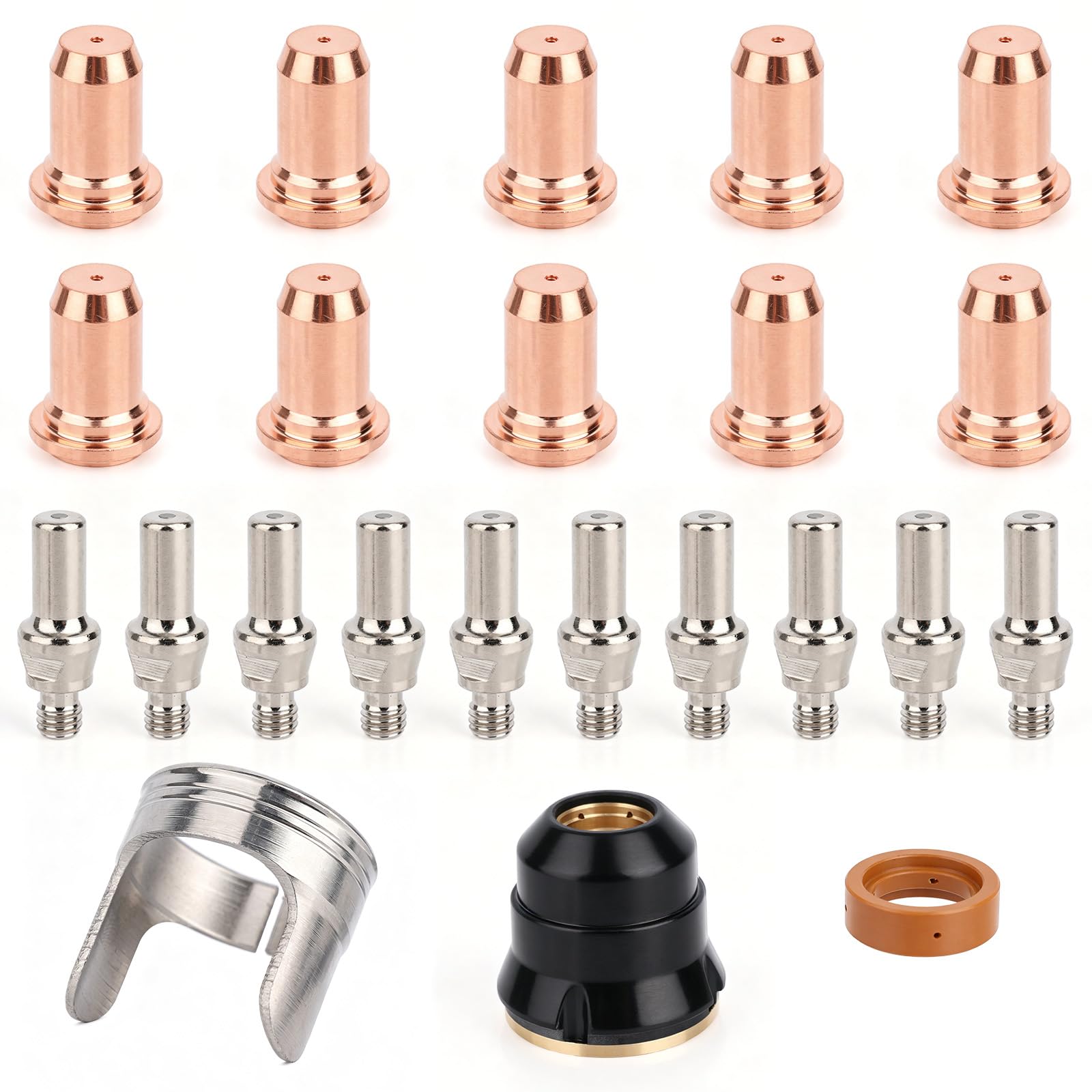 23pcs IPT60 Plasma Cutter Consumables Kit for ARCCAPTAIN