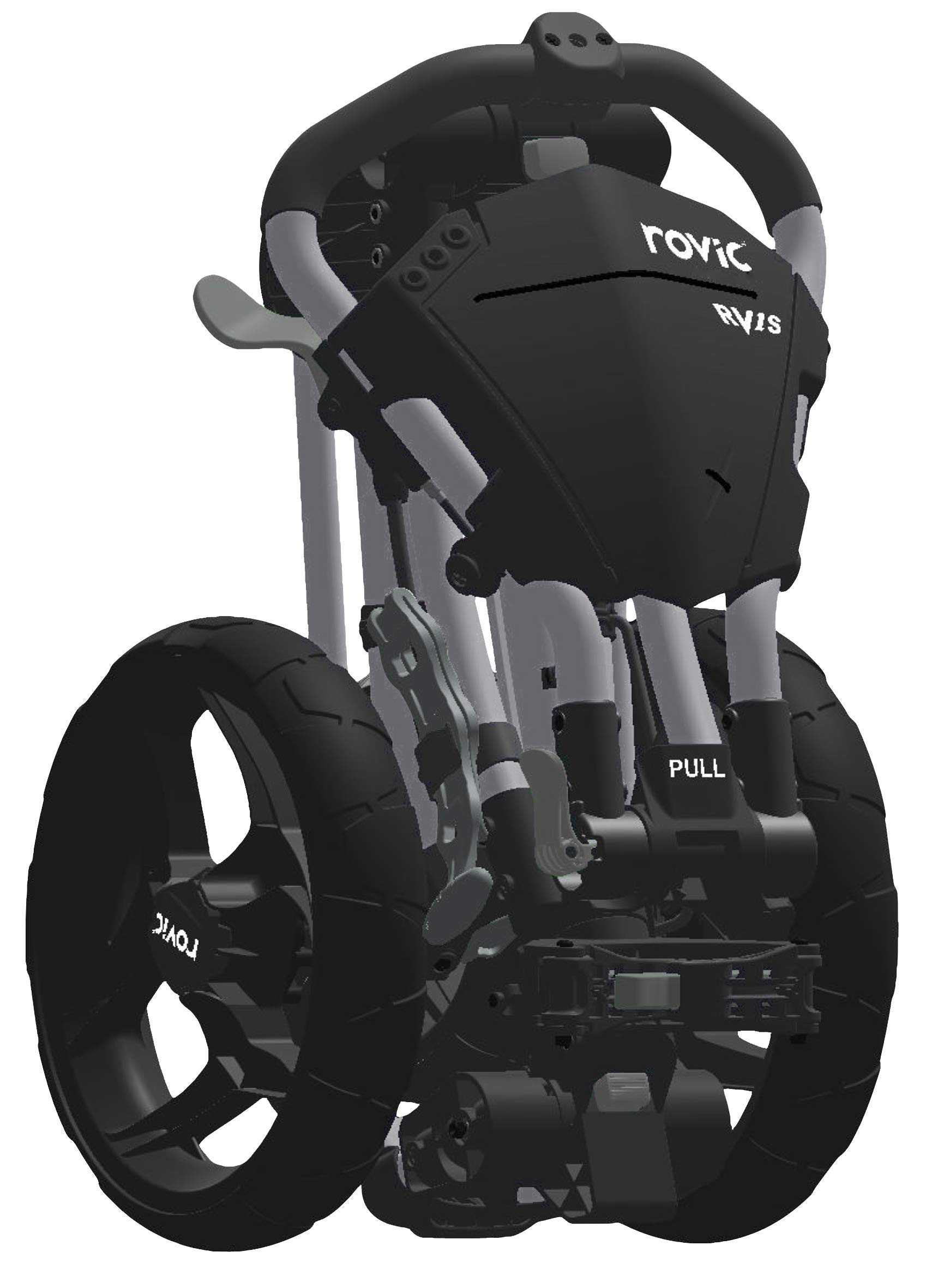 Clicgear Rovic Swivel RV1S Golf Push Cart-Silver/Black : Amazon.ca