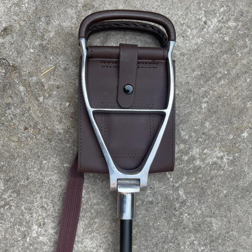 Bastone del sedile di tiro Bastone da passeggio Regolabile sgabello pieghevole da campeggio,leggero, per la pesca, il campeggio, i viaggi, le escursioni,