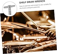 Vista 7 de Llave de tambor, accesorios deportivos, herramienta de afinación de tambor, afinador de llave de movimiento, llaves de ajuste de tambor, llave