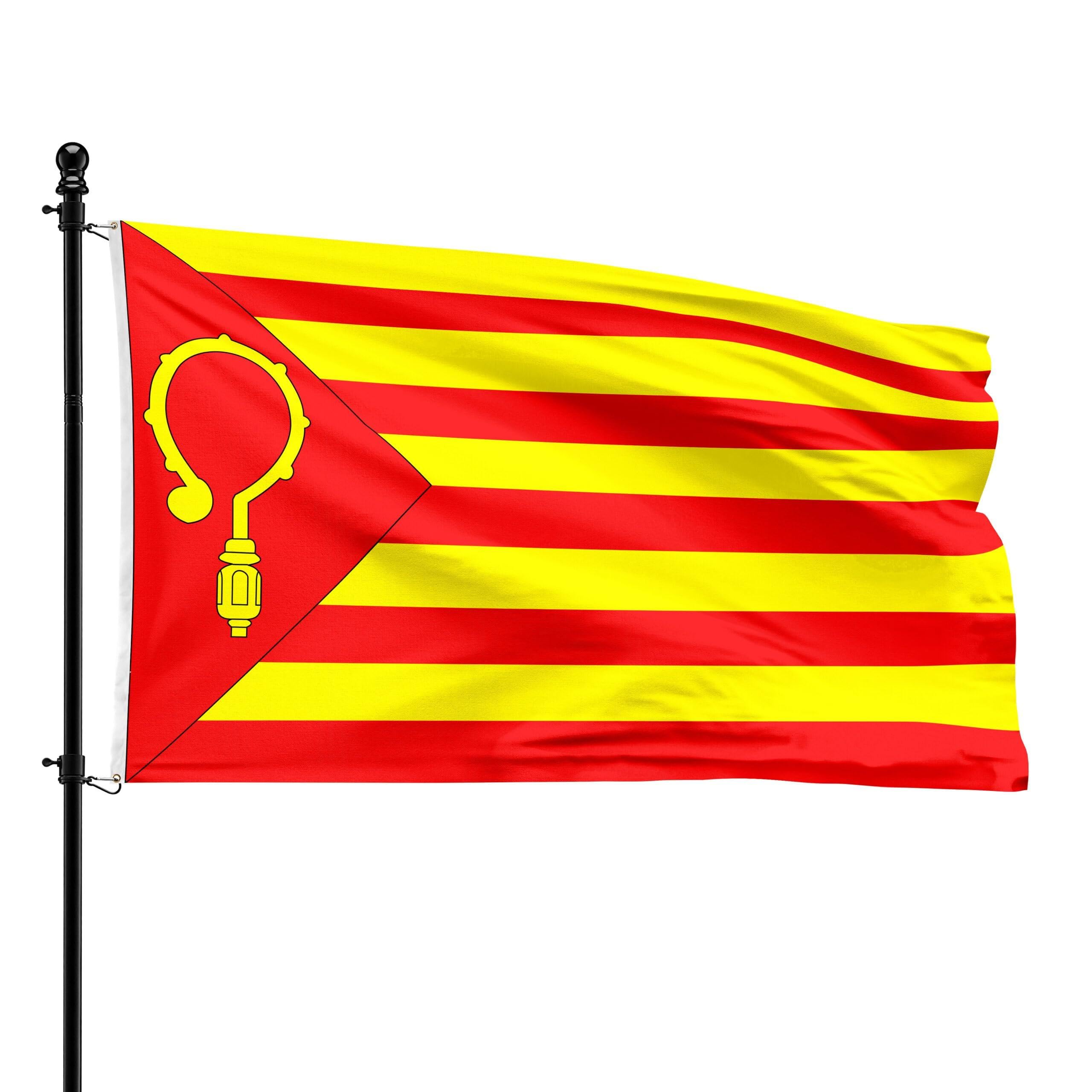Drapeau de la ville de Nieuwerkerken municipal - Pavillon de mairie 90x150cm
