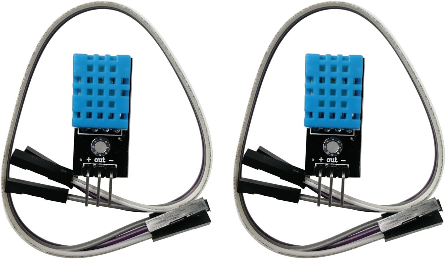 Jekewin DHT11 Digital Temperature Humidity Sensor Module for Arduino Pack of 2