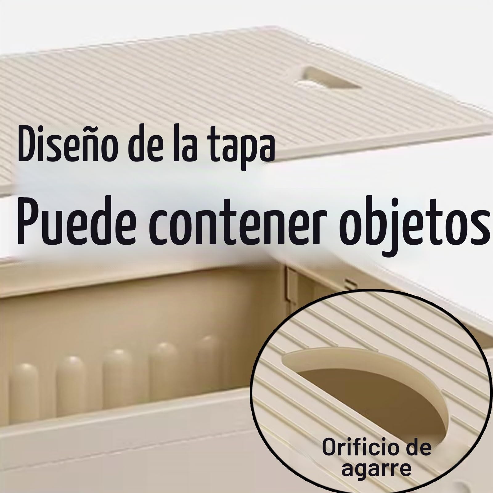 Cesto Ropa Sucia con Tapa con 4 Ruedas Silenciosas Material PP Cesta De Ropa Sucia Multiusos Cesto Ropa Sucia Estrecho para Almacenes, Hoteles, Hospit(White)