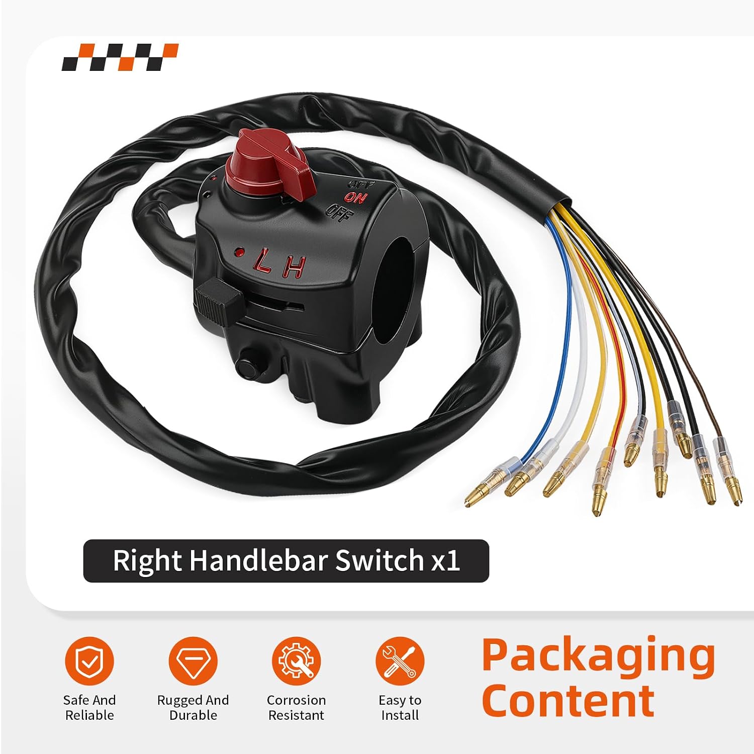 Right Handlebar Switch for Honda CB750K 1969-1970 35300-300-672