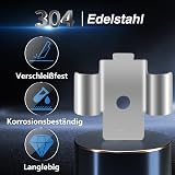 EVRBUL Improved Stainless Steel Parking Brake Cable Clip Holder Parking Brake Cable Clip Holder with 2 Rubber Hoses, Compatible with BMW 1 Series F20/F21, 2 Series F22/F23, 3 Series F30/F31, 4 Series - 2
