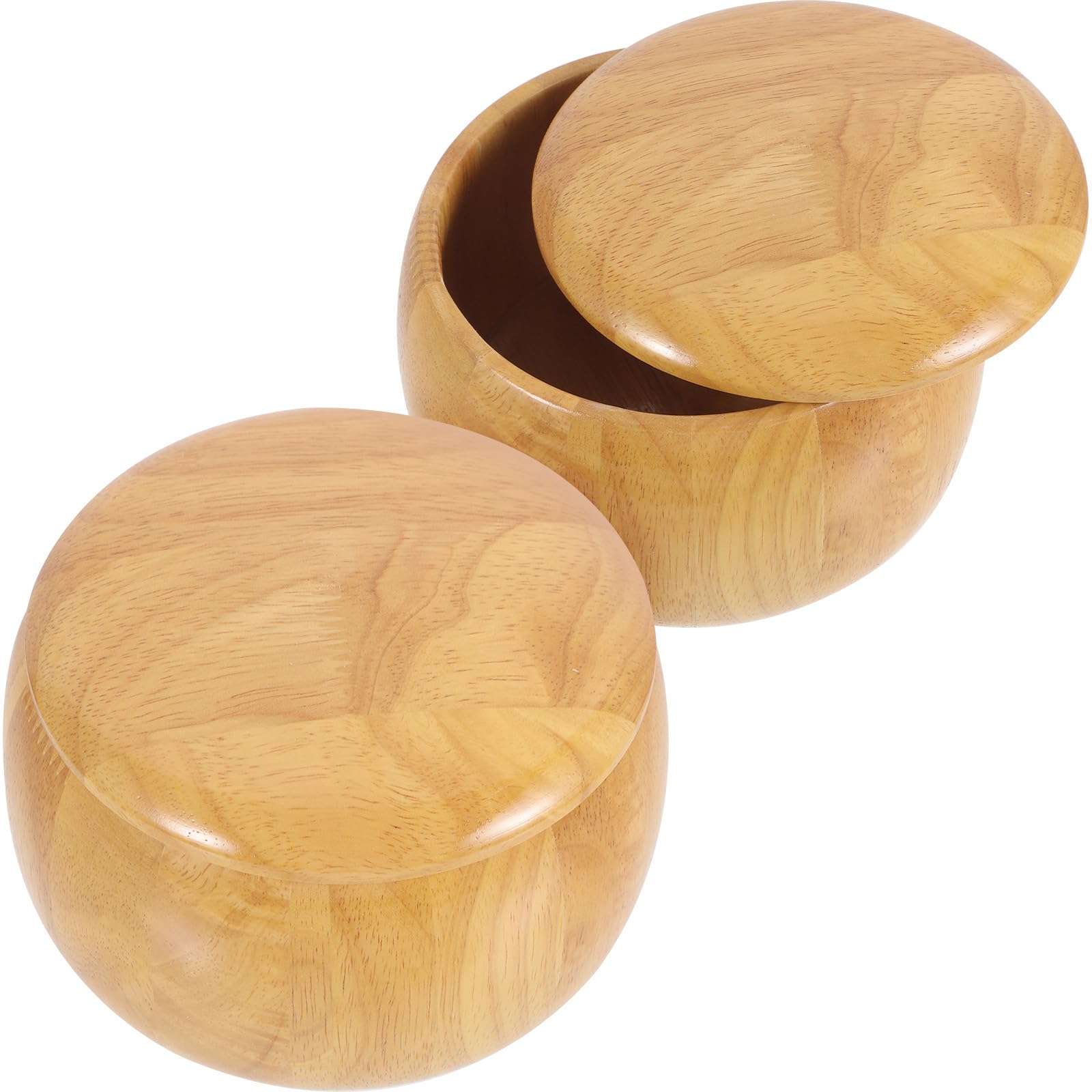 Bol de pièces d'échecs Go en bois cadeau idéal pour passionné de jeu