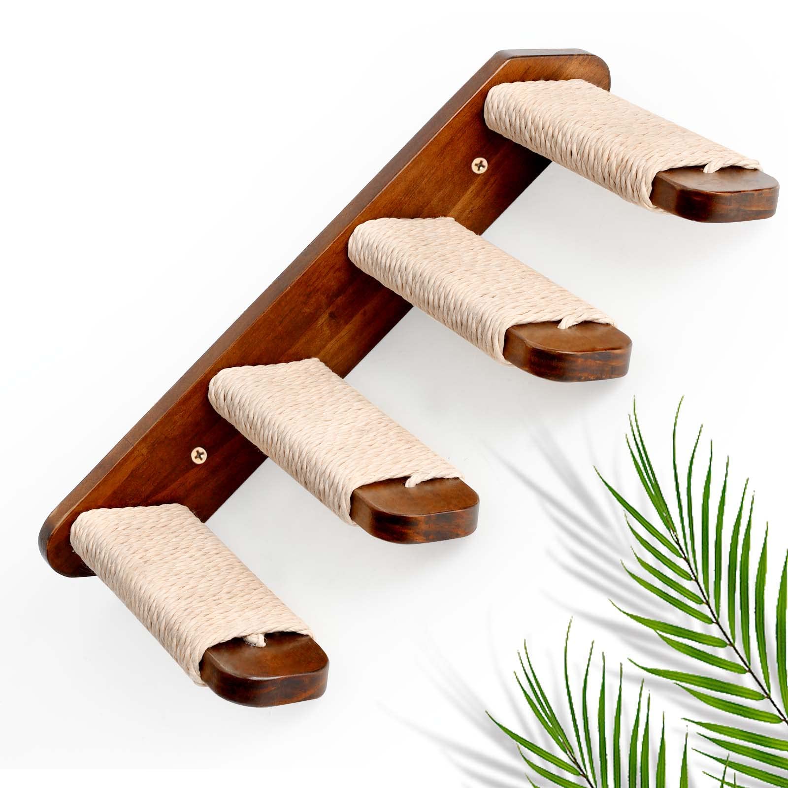 TAMFOM Cat Climbing Shelves Wall Mounted?FourStep Cat Stairway with