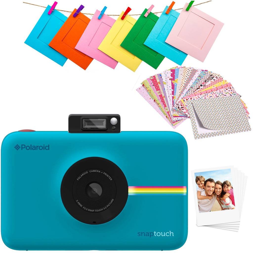 Polaroid Snap Touch 2.0 - 2 x 3 Inch Prints on Sticky-Backed Zink