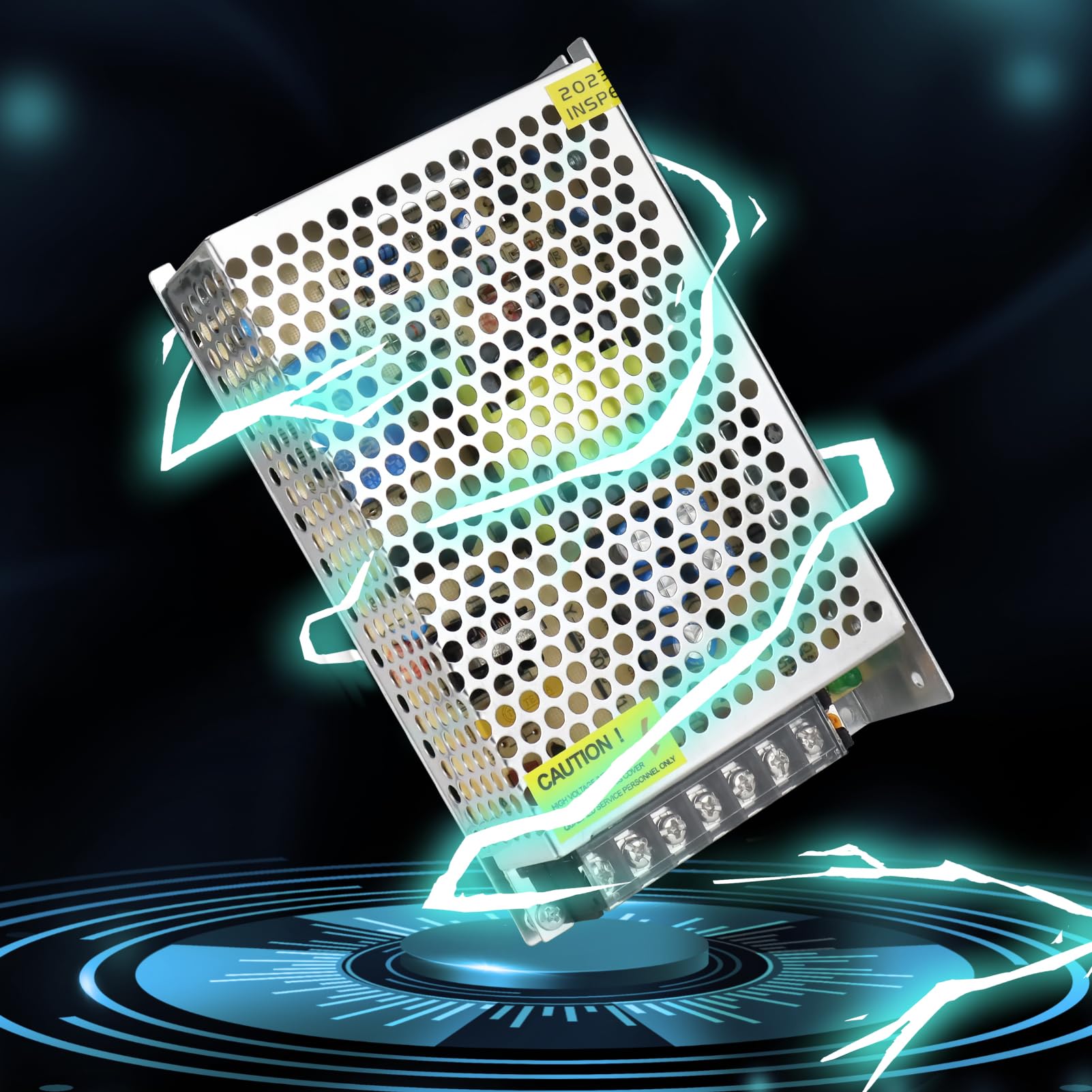 LightingWill 12V 10A 120W DC Universal Regulated Switching Power Supply, Converter AC 240V to DC 12V LED Power Adapter Transformer Driver for CCTV, LED Strip light,Radio, Computer Project