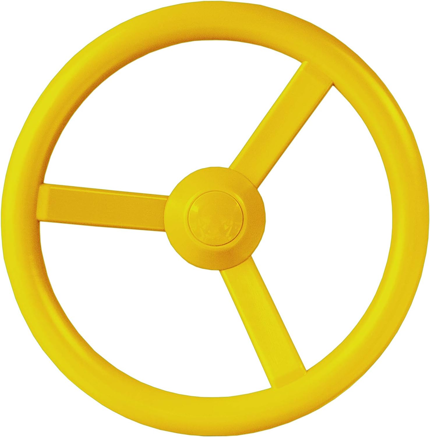 Gorilla Playsets 07-0004-Y Steering Wheel Swing Set Attachment with 12.5" Diameter, Yellow with Mounting Hardware