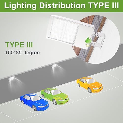 Vista 79 de LED Flying Direct luz LED para la calle, estacionamientos, postes, áreas exteriores, 5000k, DLC UL (café), 150.00watts, 480.00 volts 150 W