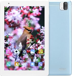 BUHB Reading Tablet, Octa Core CPU UK Plug 100‑240V 5G WiFi 5000mAh 8 Inch Tablet IPS Display for Travel (UK Plug)