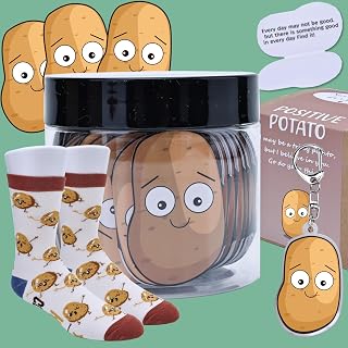 60 Emotional Support Cards with Positive Socks & Keychain, Affirmation Cards Positive Cards