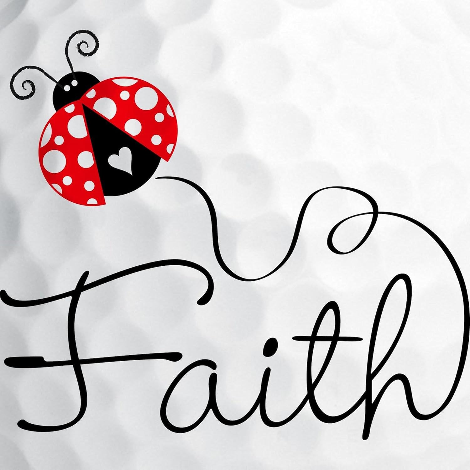 CafePress Ladybug Faith Novelty Golf Balls (Pk of 12)