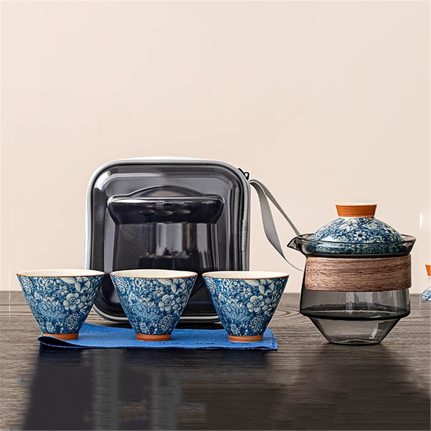 Porcelain Teapot – Hand-Painted Ceramic Gongfu Tea Pot-set3