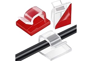 Maitys 60 Pieces Outdoor Cable Clips