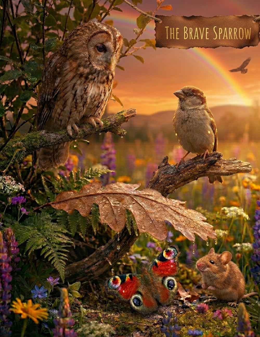 The Brave Little Sparrow: A tale of courage and kindness