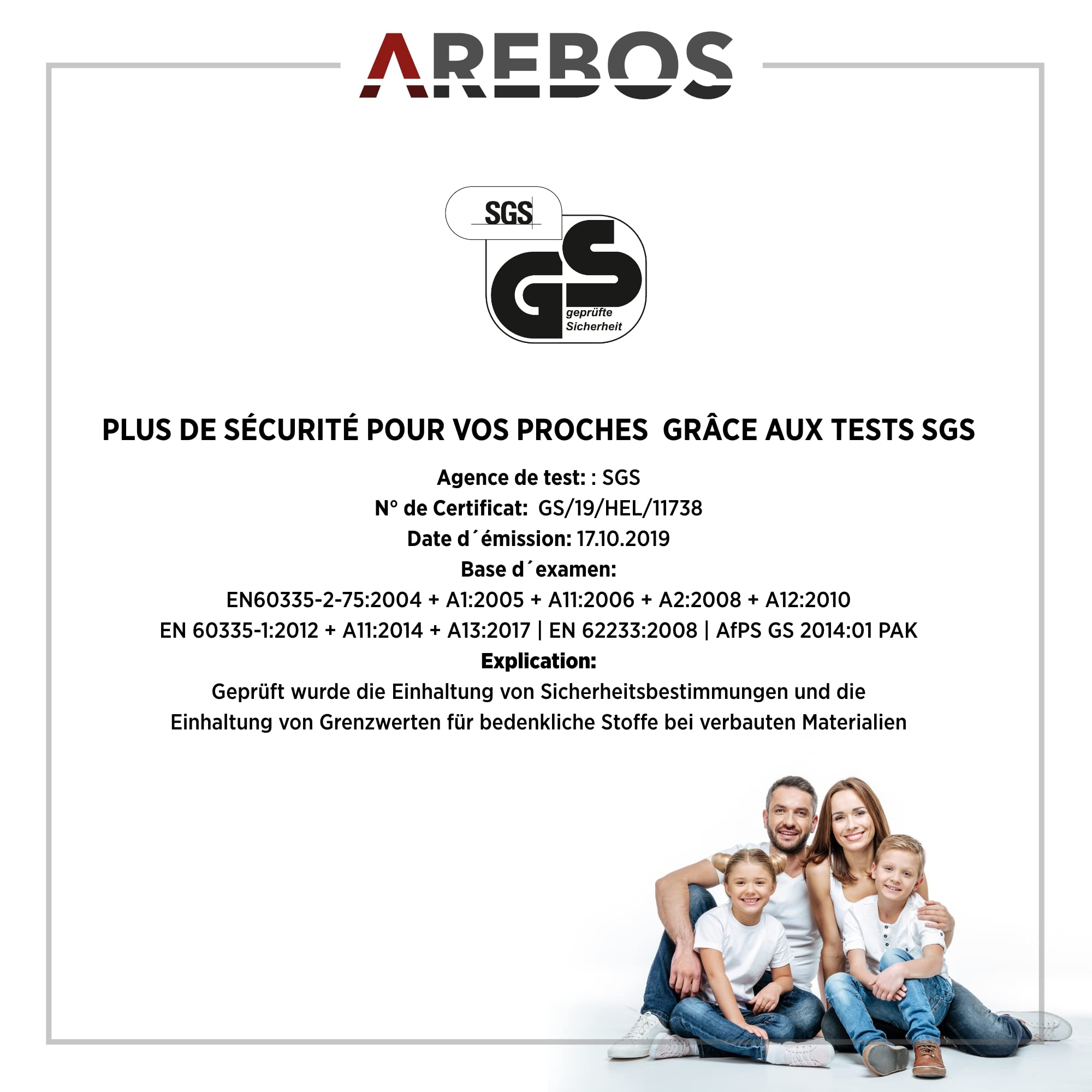 Arebos Stérilisateur automatique 28 L | Electrique Distributeur de boissons chaudes 2500 W | température réglable 30-110 °C | avec thermostat | marmite à vin chaud | cuve à stériliser | faitout