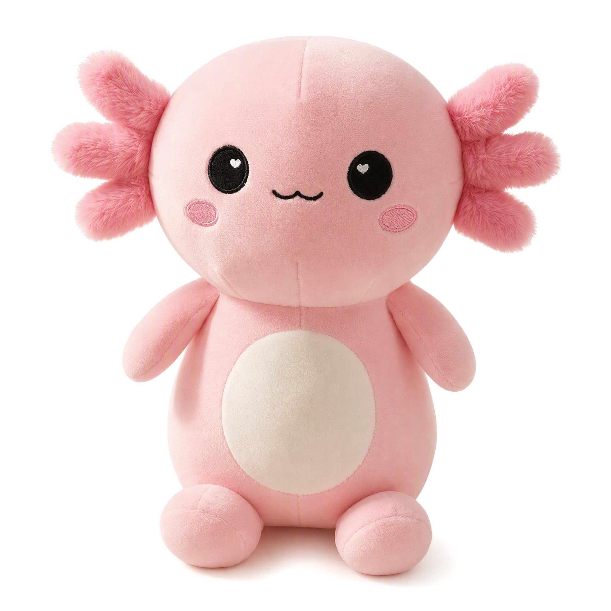 Axolotl Plush Toy, Soft Stuffed Animal Cuddle Pillow for Home Decor & Gifts
