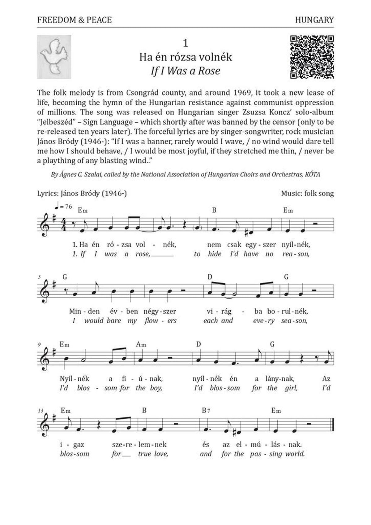 EU Song Book mit 164 Liedern aus 27 Ländern | Europäisches Songbook für Gesang mit Akkorden | Kulturelle Liedersammlung in 25 Sprachen | Notenbuch mit QR App für Musikunterricht und Konzerte