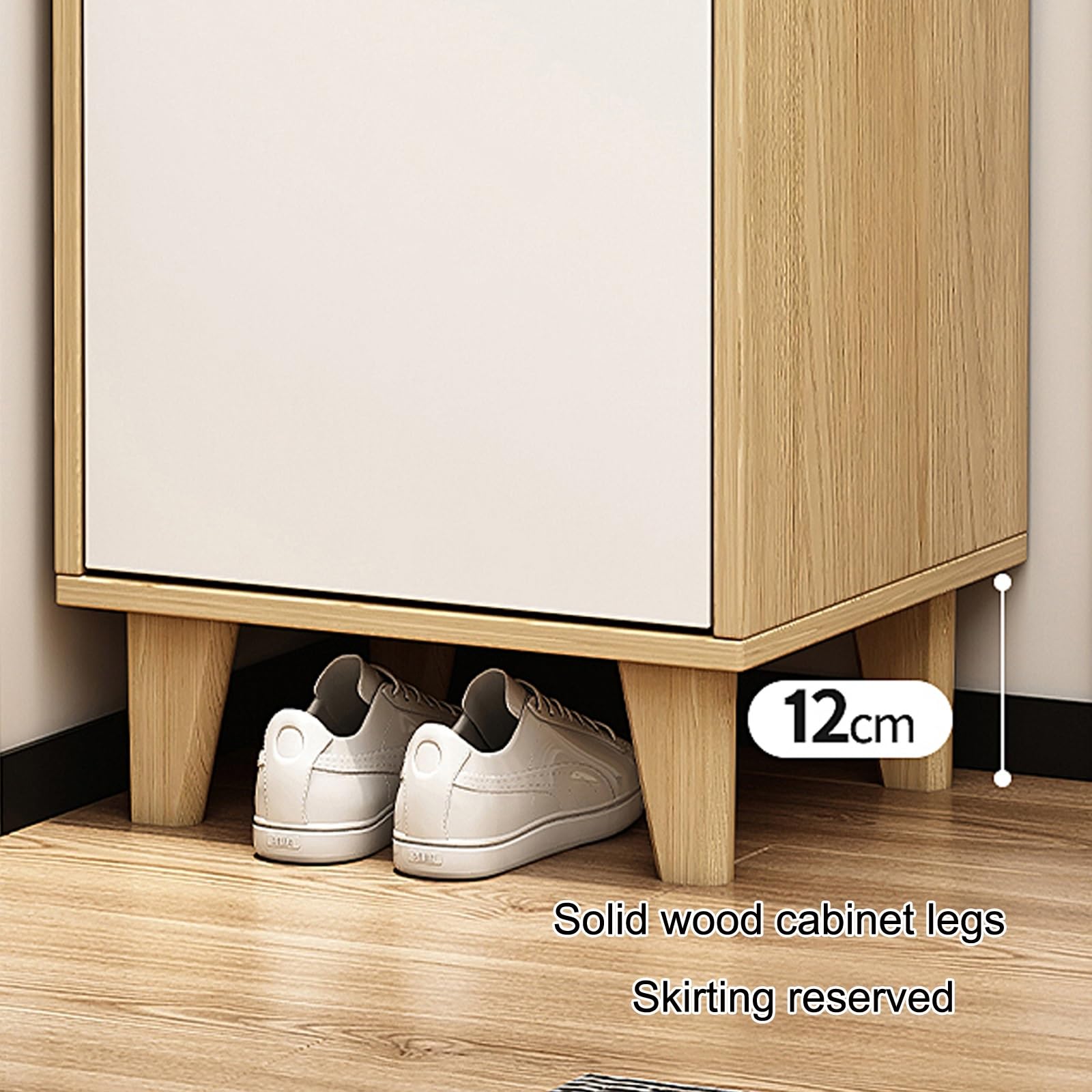 Amazon｜玄関用シューズキャビネットオーガナイザー、自立型シューズ