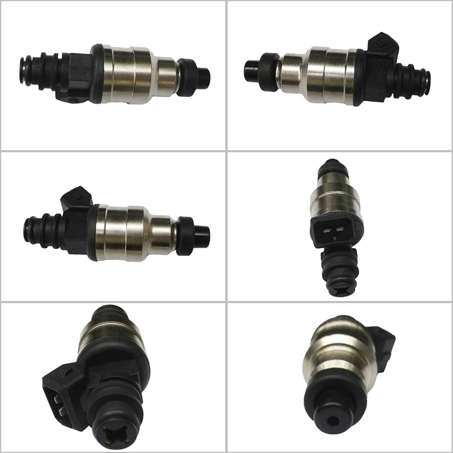 Set of 4 650CC M02H750X4 Fuel Injector for MITSUBISHI EVO 4 5 6 7 8 9 RX7 FC3S13B 20B 4AGE 4G63T