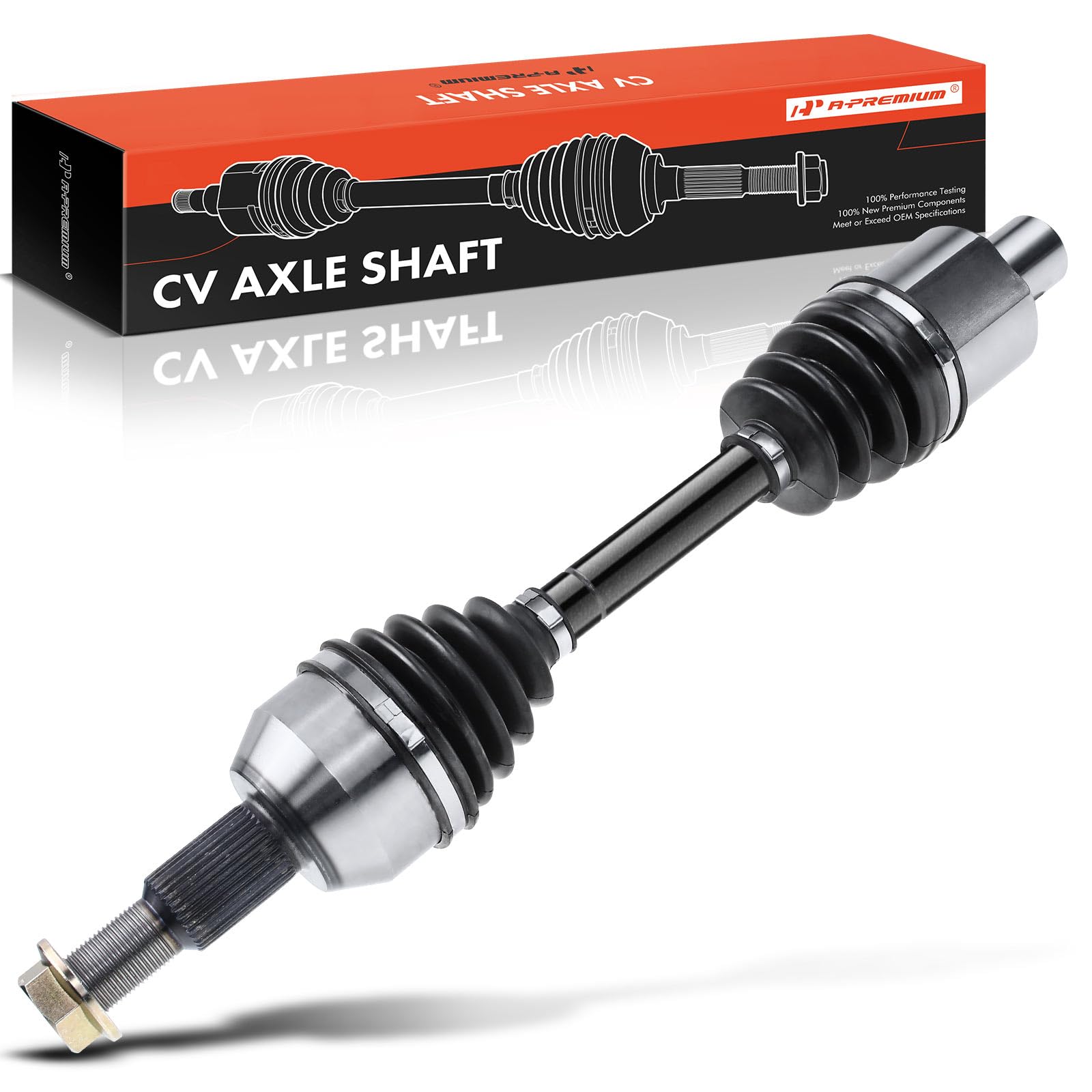 A-Premium CV Axle Shaft Assembly Compatible with Chevrolet Equinox 2005-2006 & Pontiac Torrent 2006, V6 3.4L, Front Right Passenger Side, Replace# 66-1401, 22713653