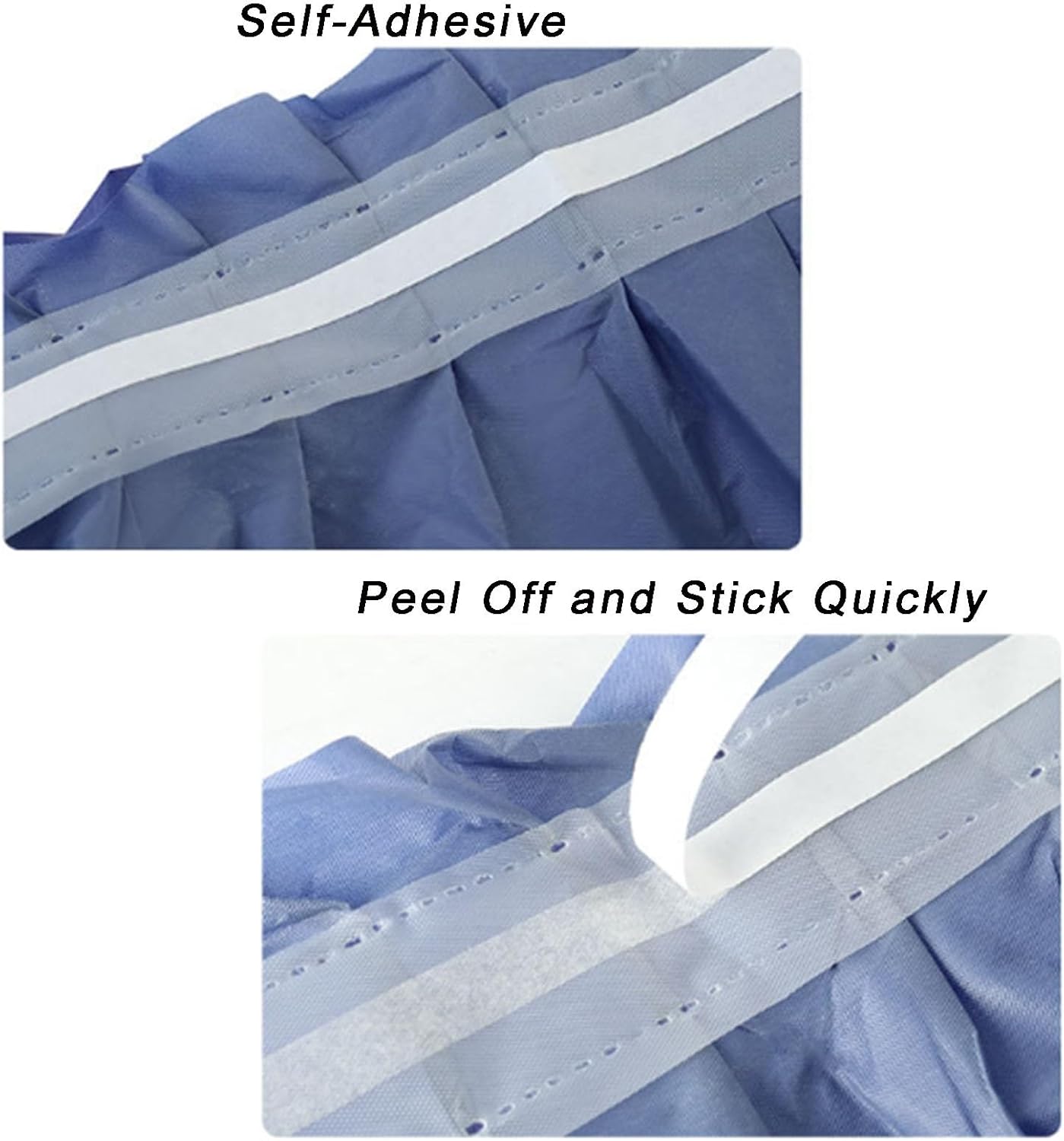 6 Pack 4th of July Plastic Table Skirts Decorations, Red White and Blue Patriotic Disposable Table Skirts, Decorations for Independence Memorial Veterans Day, 2.4 x 14 Ft(Red white and green)