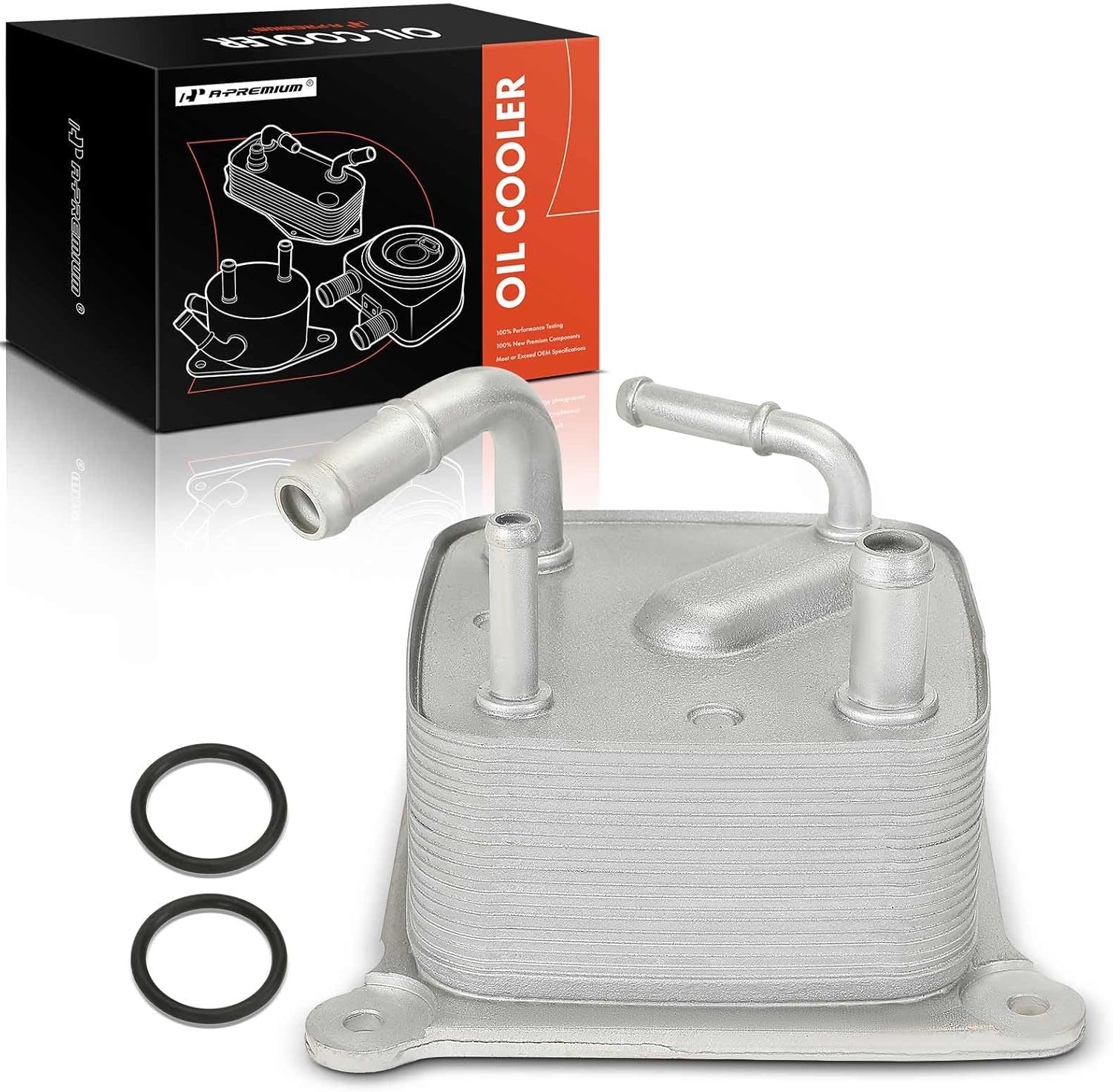 A-Premium Automatic Transmission Oil Cooler Compatible with Nissan Versa 2022 2024, Micra 2007, Kicks 2017-2022