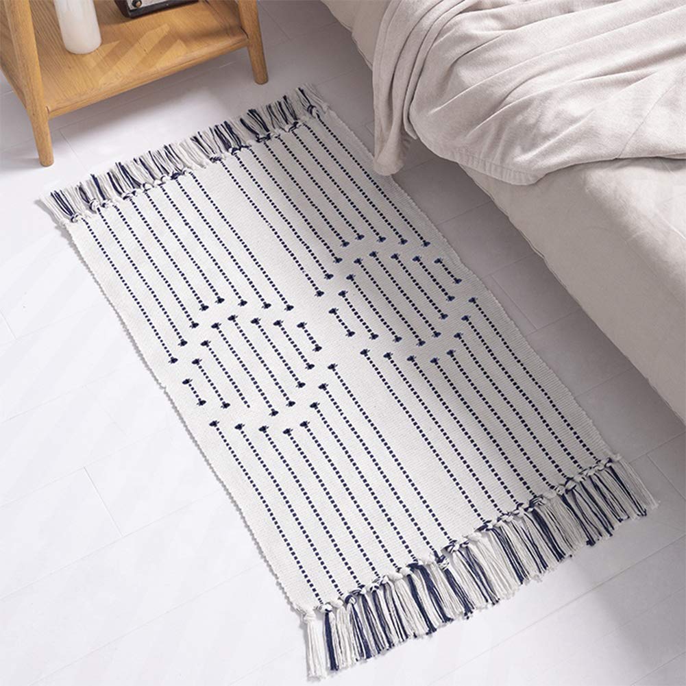 Buy ideehome Boho Small Rug for Bedroom, Moroccan Tribal Geometric