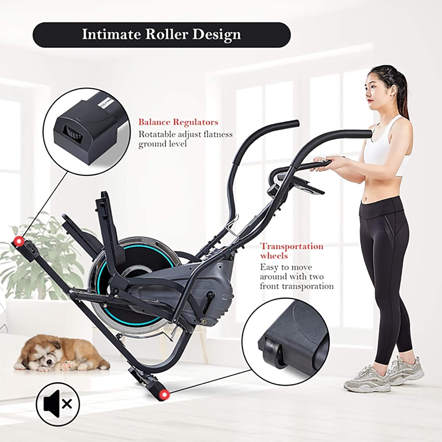 Buy Elliptical Cross Trainer 2in1 Climber Exercise Machine Cardio