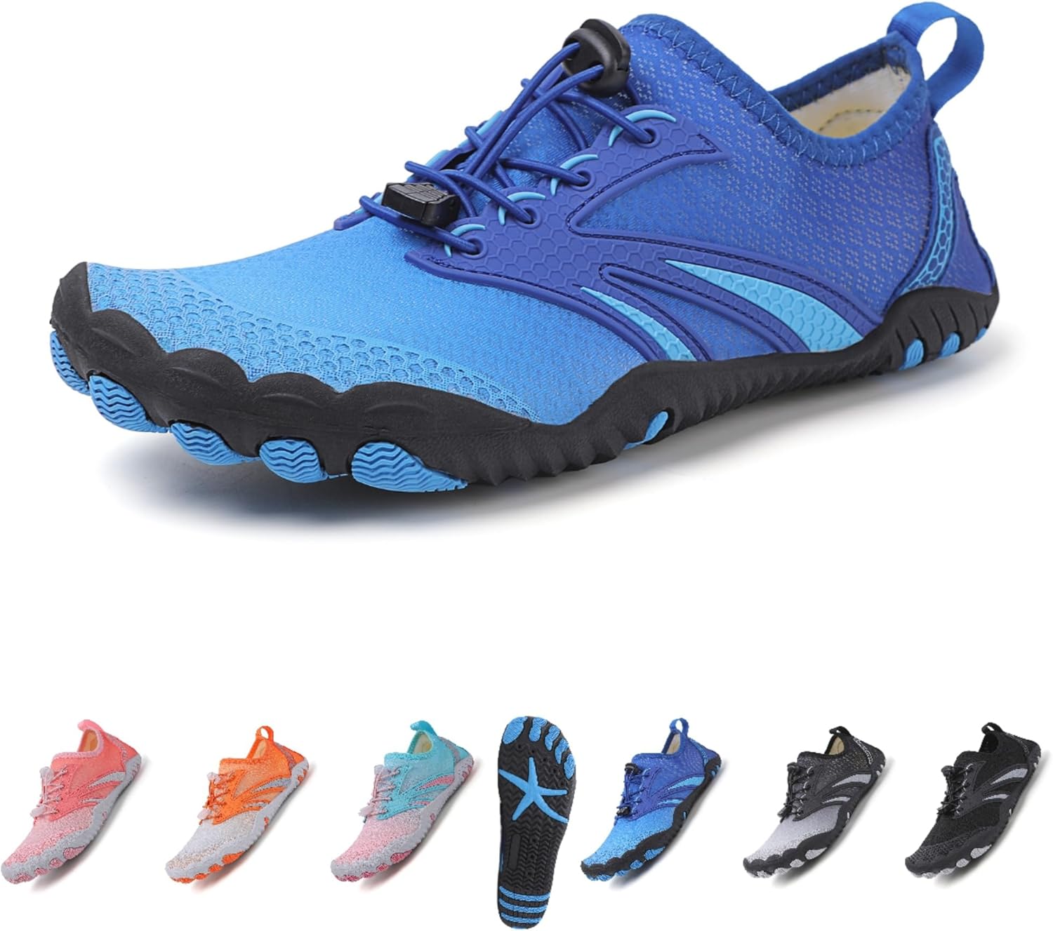 Hike Barefoot Shoes Women, New with Non-Slip Hiking Barefoot Shoes for Women Men, Breathable & Non-Slip Athletic Footwear, Wide Toe Water Shoes