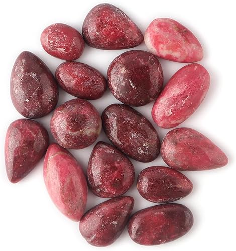 Lote de cabujones a granel de piedras preciosas naturales de thulitis, fabricación de joyas sueltas, bricolaje pulido, envoltura de alambre,