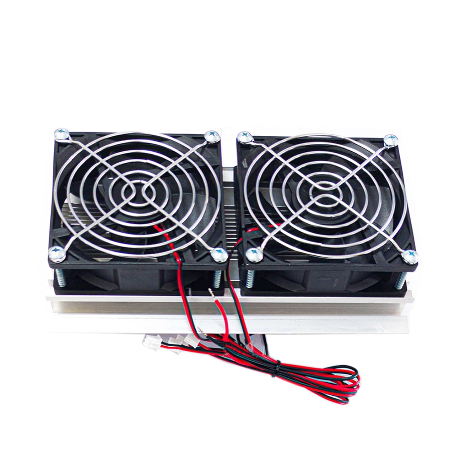 DC12V 120W Dual core Thermoelectric Peltier Cooler Refrigeration Cooling System Peltier Kit with Power Refrigeration Cooling Kit for Small Space Cooling
