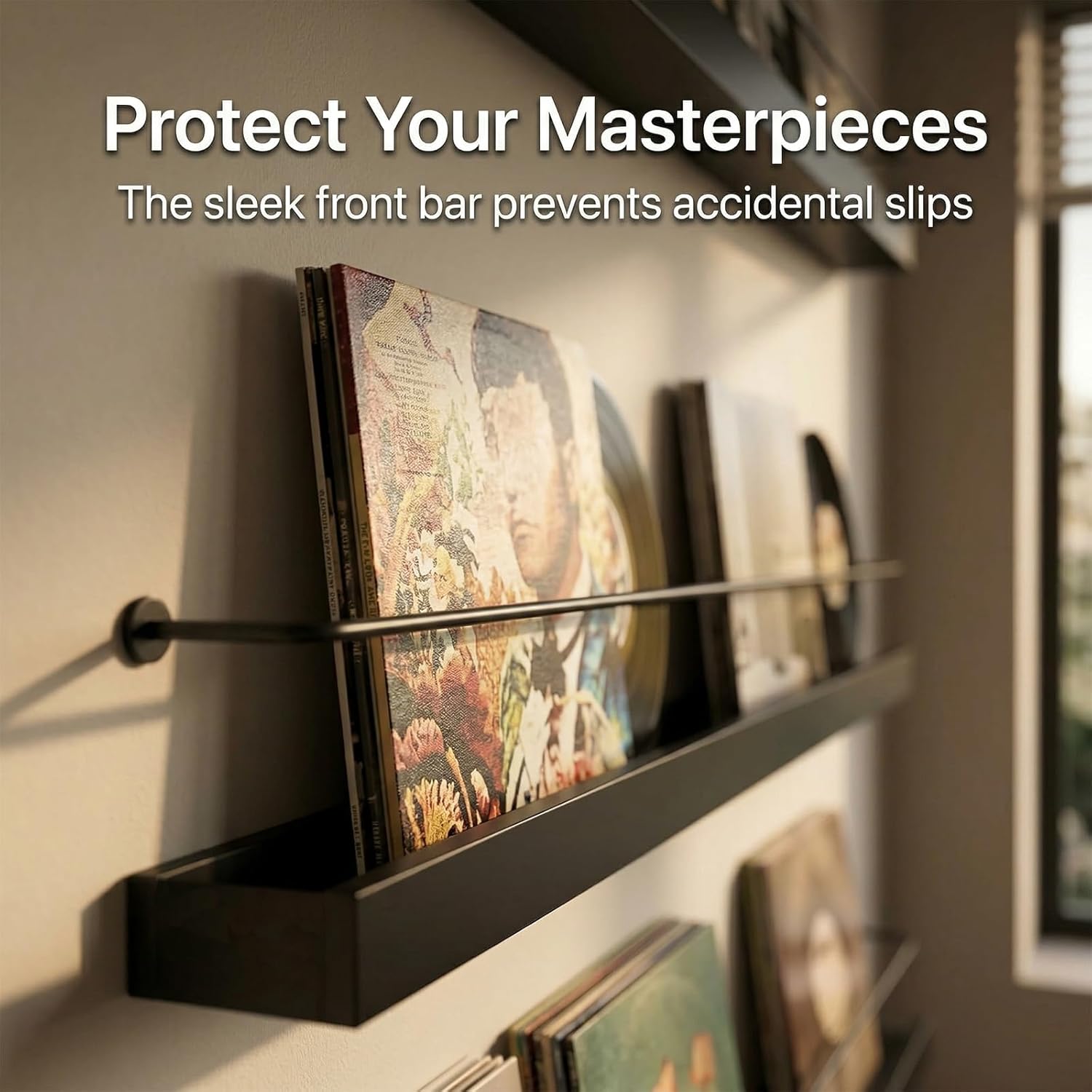 Wall Mount Magazine Rack – 3-Piece Iron Art Display, Modern Wall Mounted Magazine Rack, Suitable for Living Room, Bedroom, and Study