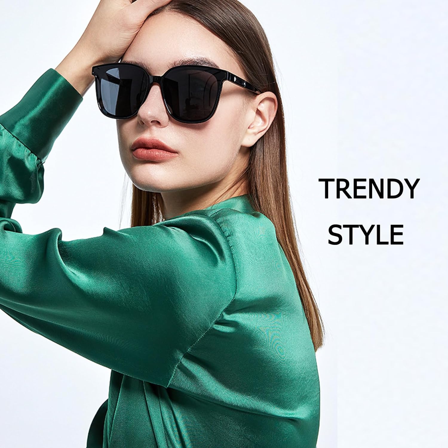 Miniatura 3 de SHUNXI Gafas de sol miopía para hombres y mujeres, gafas de miopía para distancia, gafas de sol con marco TR90