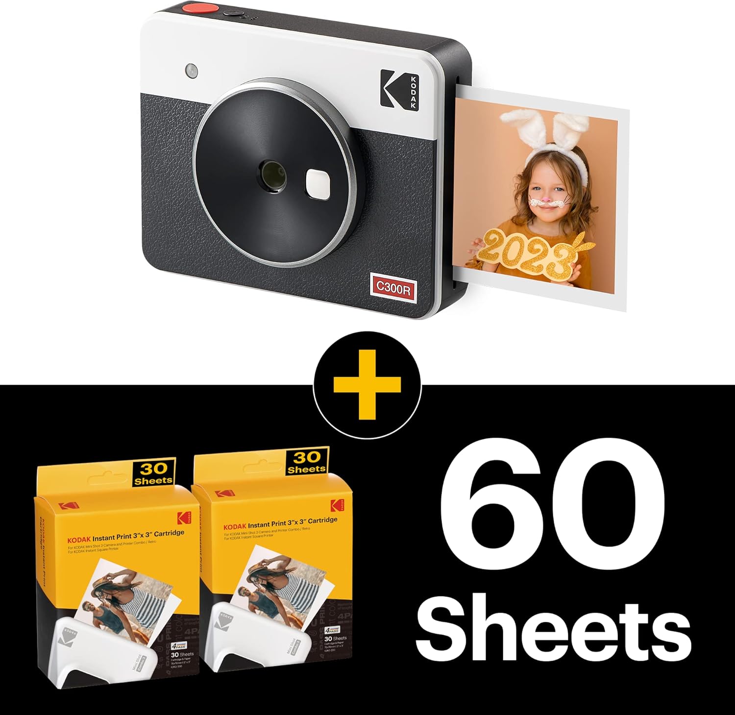 柔らかい kodak mini shot 2 + 30 sheet+本体に何枚か付き villarce.com.br