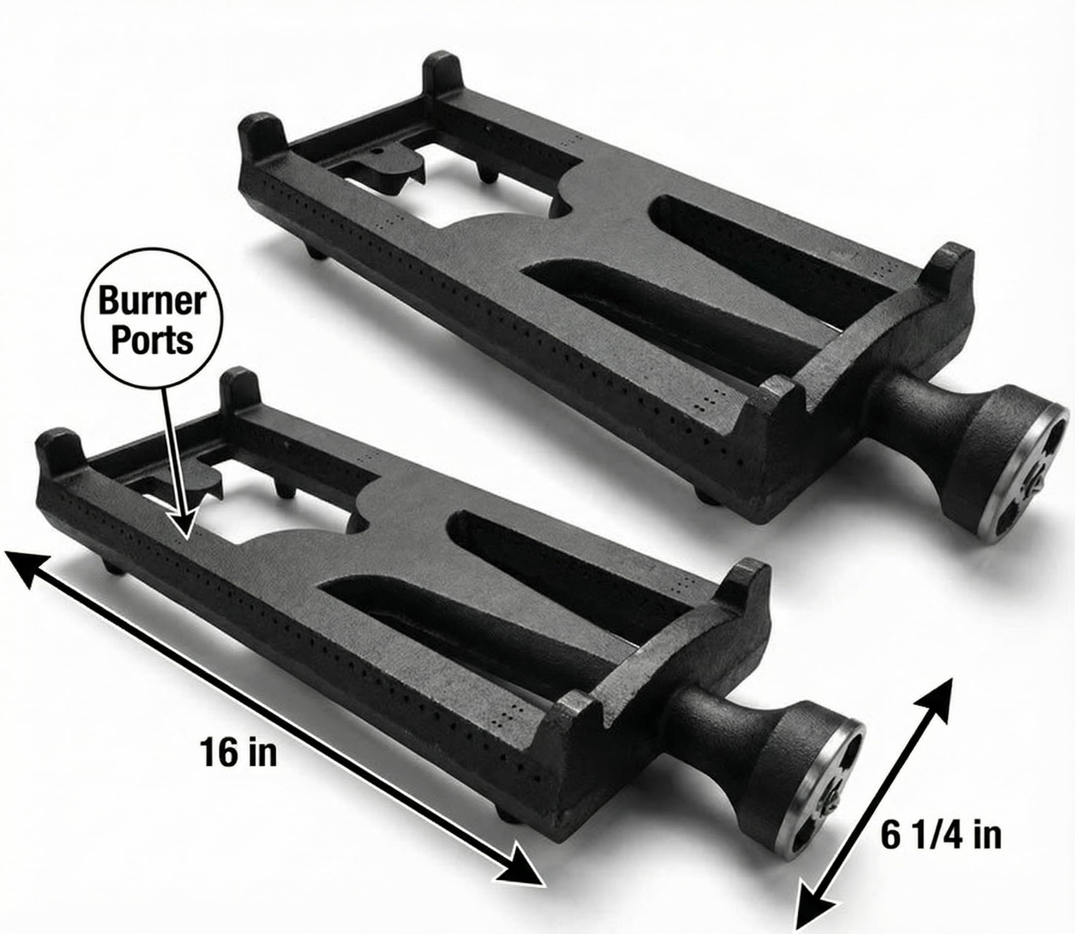 Amazon.com : Bbqzone Lynx Burner Replacement, 2-Pack Cast Iron