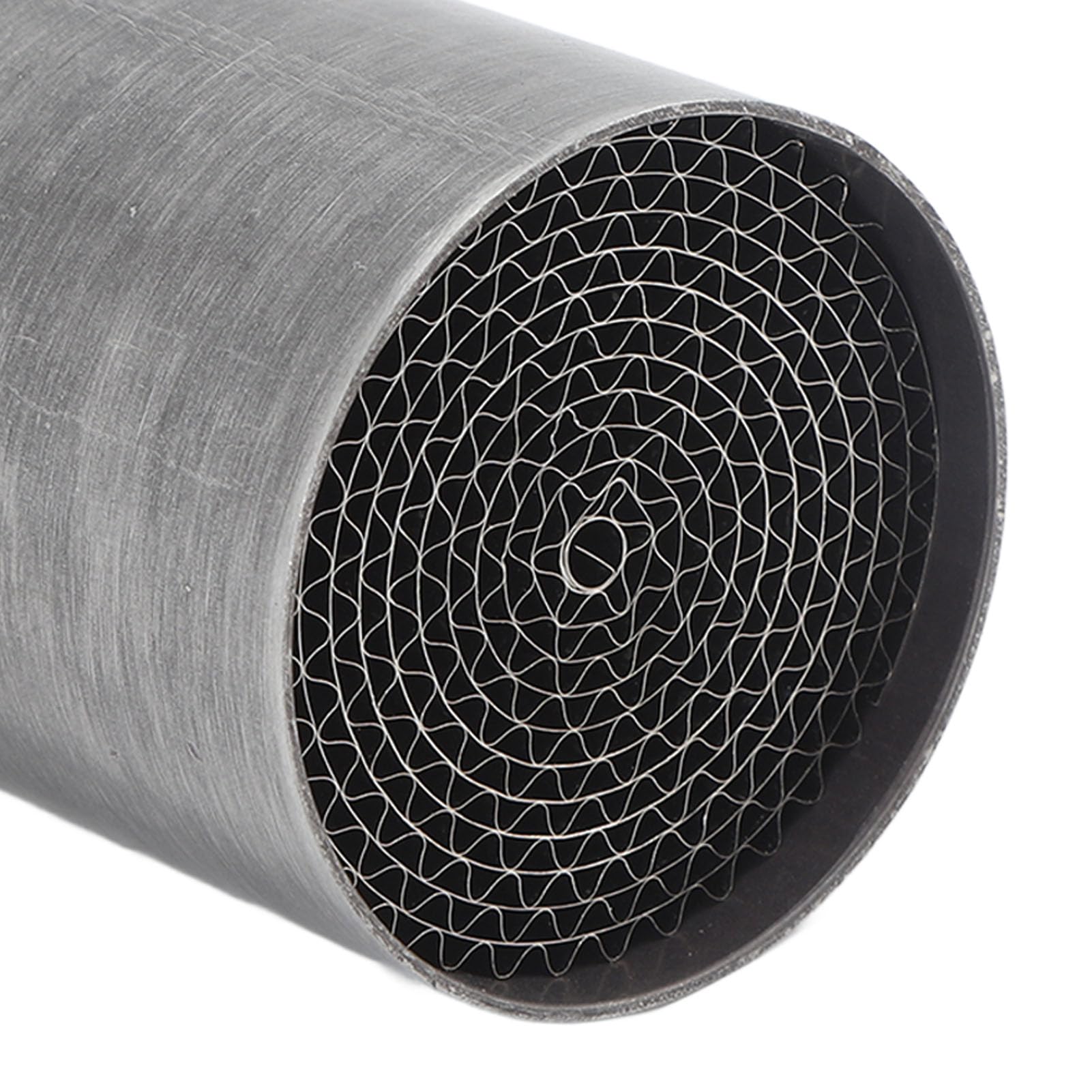 Catalyseur de Tuyau d'Échappement Universel pour Moto, Acier Inoxydable, 48x100mm, Silencieux Antirouille