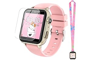 cjc Smart Watch for Kids Gift for Girls Ages 4-12 - Pink