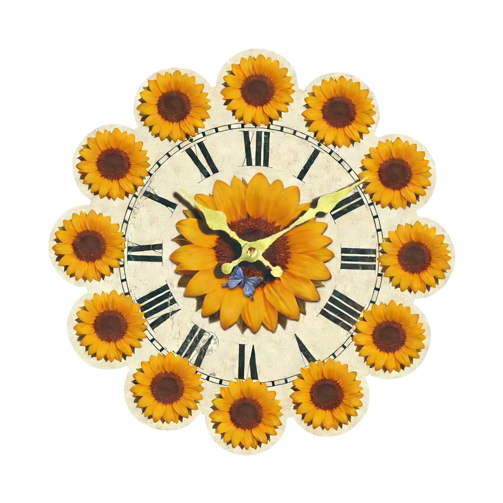 Horloge murale design et silencieuse pour décorer une salle à manger moderne