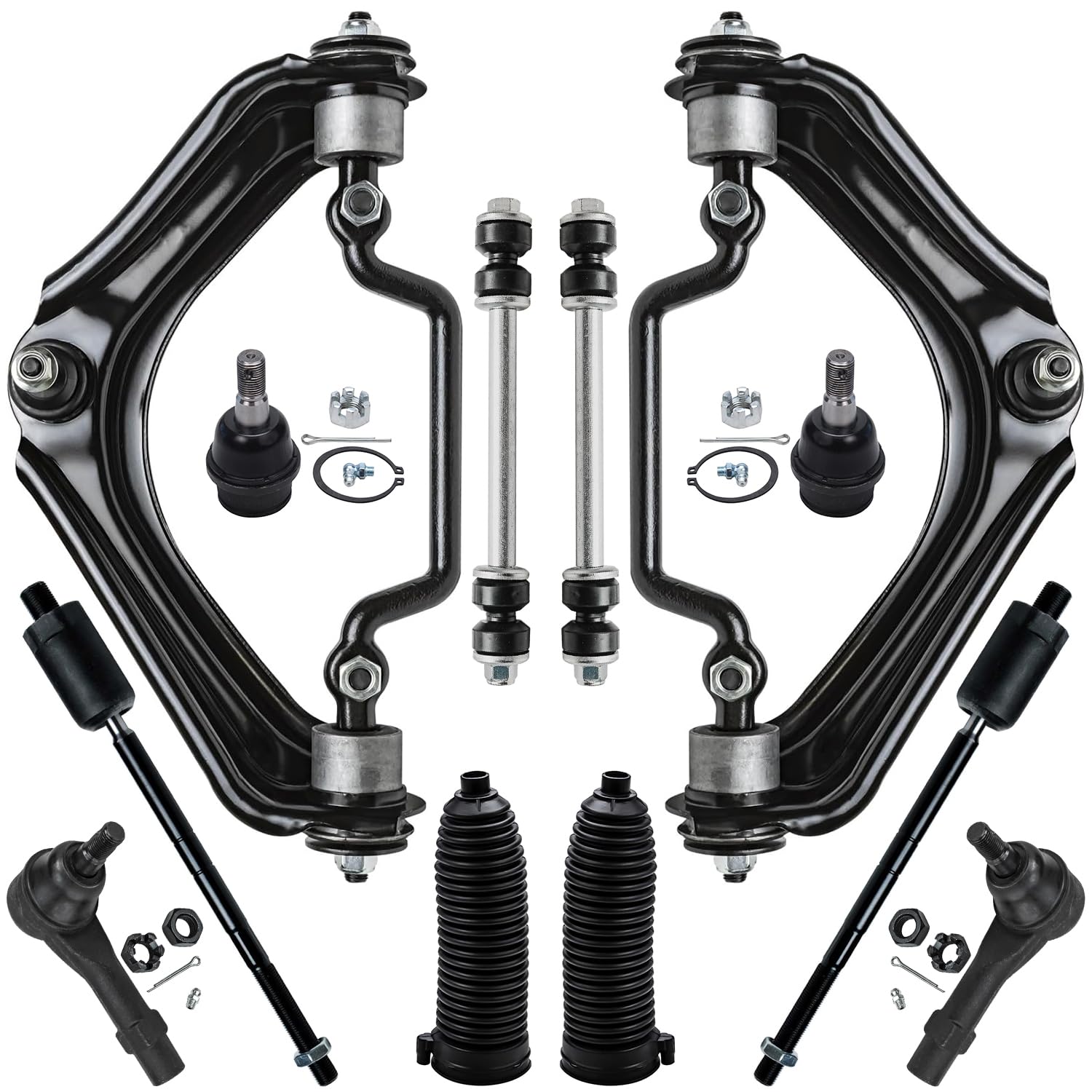Detroit Axle - [4.0L] 12pc Front End Kit for 2002 2003 Ford Explorer