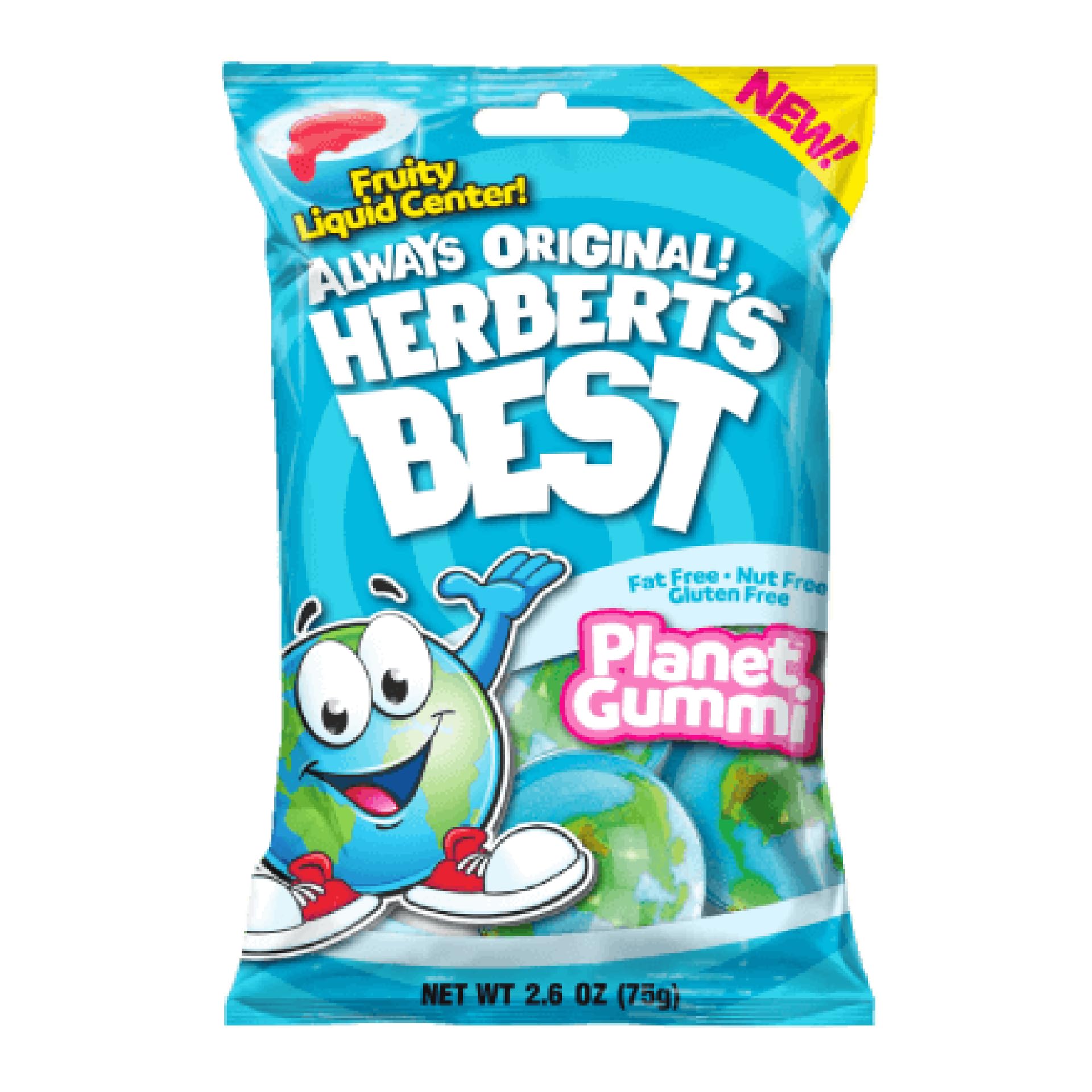 Efrutti Planet Gummi - Gummy Candy - 2.6 OZ - 1 PK Fruity Flavor Individually Wrapped