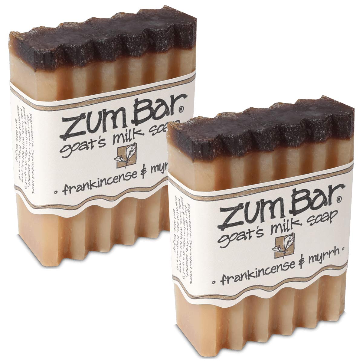 Indigo Wild: Zum Bar Frankincense & Myrrh 3oz (2 Pack)