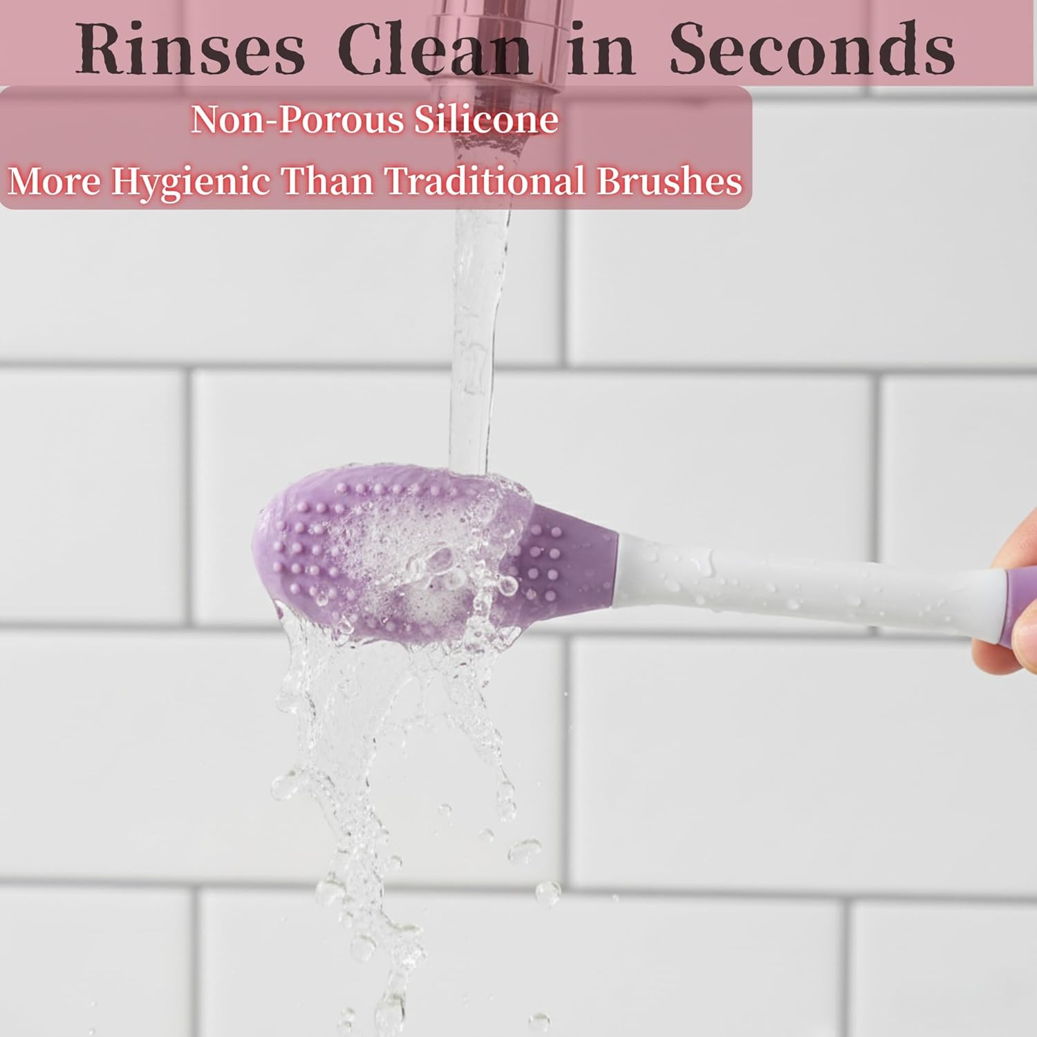 2 in1 Silicone Face Mask Brush & Facial Cleansing Brush, 4 Pack Double-Sided Face Scrubber Applicator for Clay Mud Mask, Cream, Lotion, Exfoliating & Massage, Soft Spa Skincare Tool for All Skin Types - Image 7