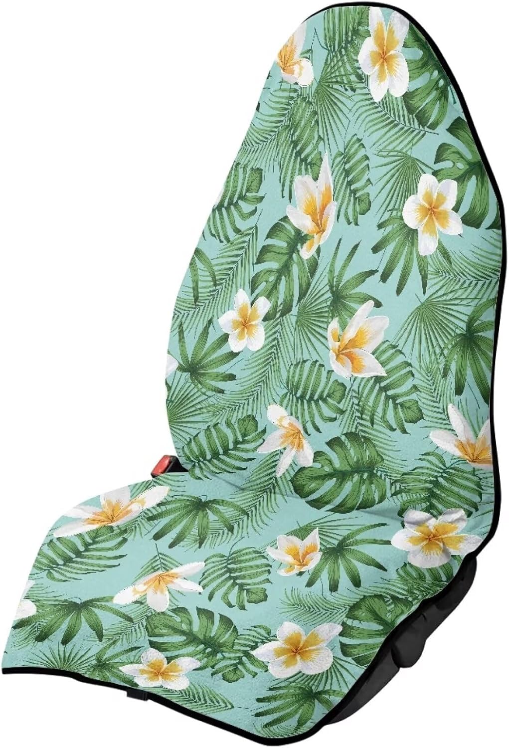 Car Seat Cover for Cars SUVs Trucks Jeeps,Waterproof Sweat Resistant Car Seat Covers for Gym Workout Running with Hawaiian Flower Design,Swimming Beach Hiking